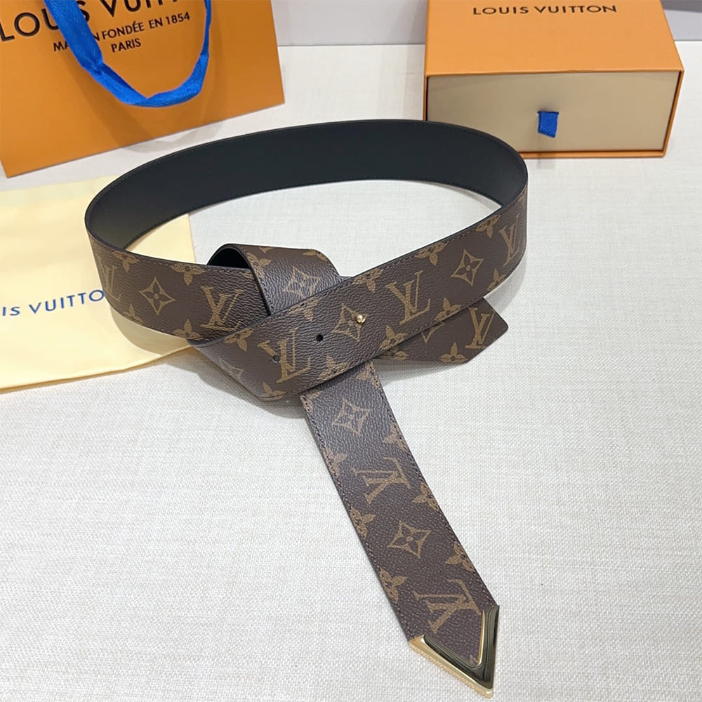 LV Tie The Knot 45mm leather belt(HIGH-END GRADE)