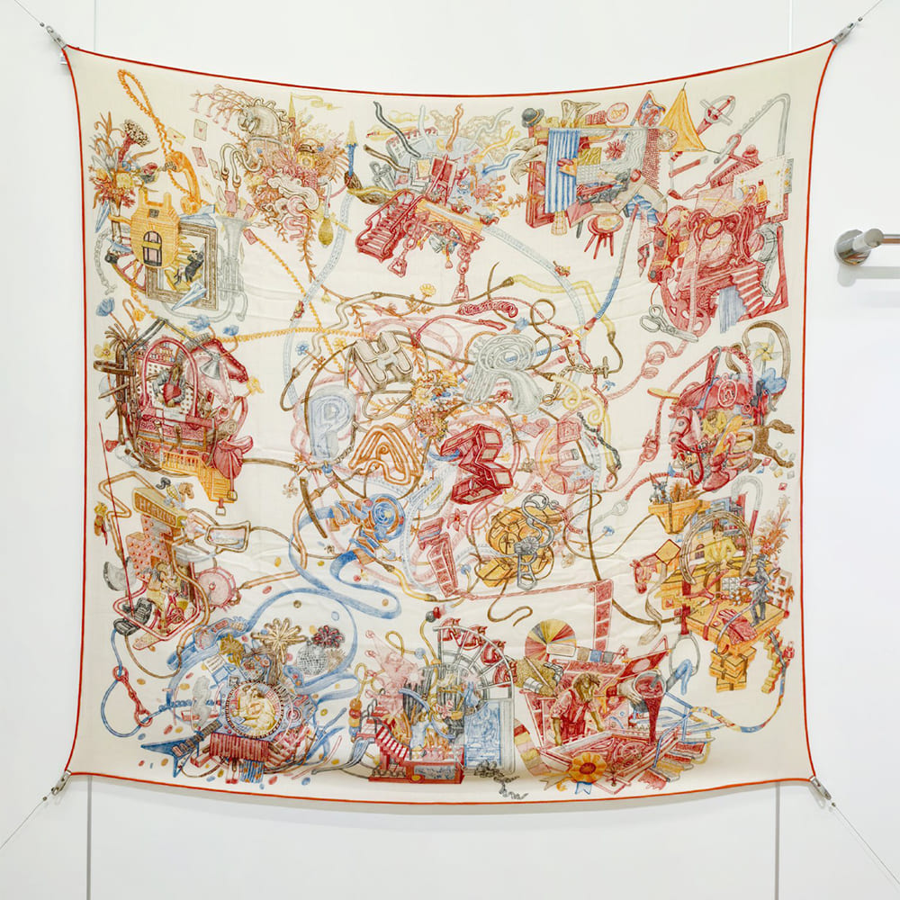 H**me5 Le Monde d’Herm??s shawl 140