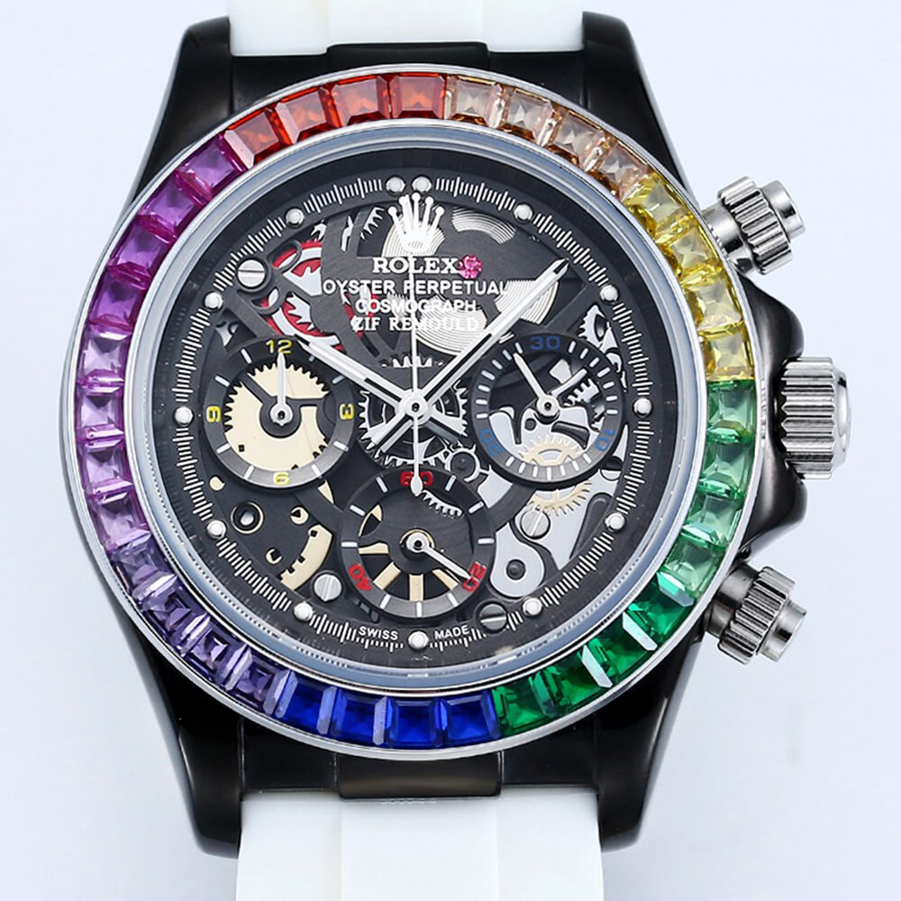 R01ex Daytona 43mm skeleton dial