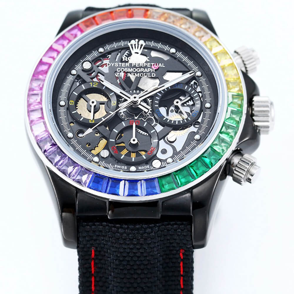 R01ex Daytona 43mm skeleton dial