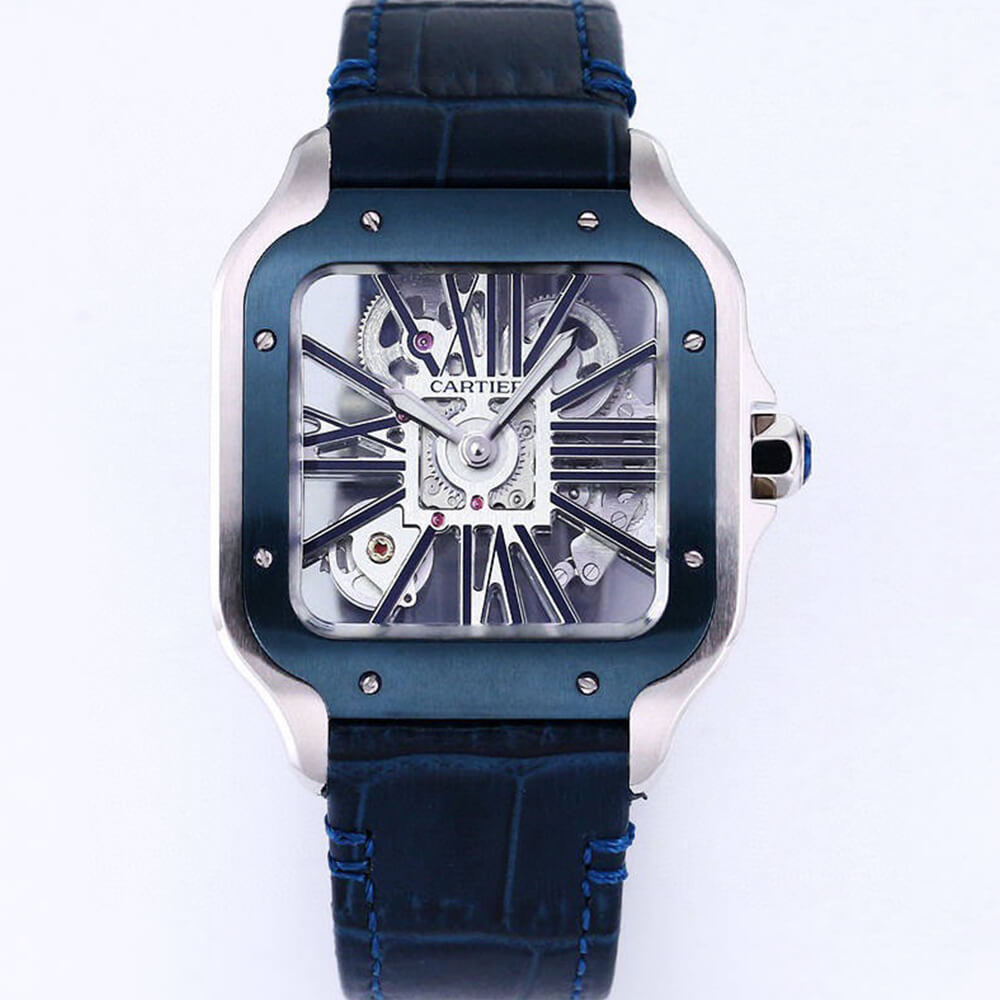 Ca*t1er Santos Skeleton Watch