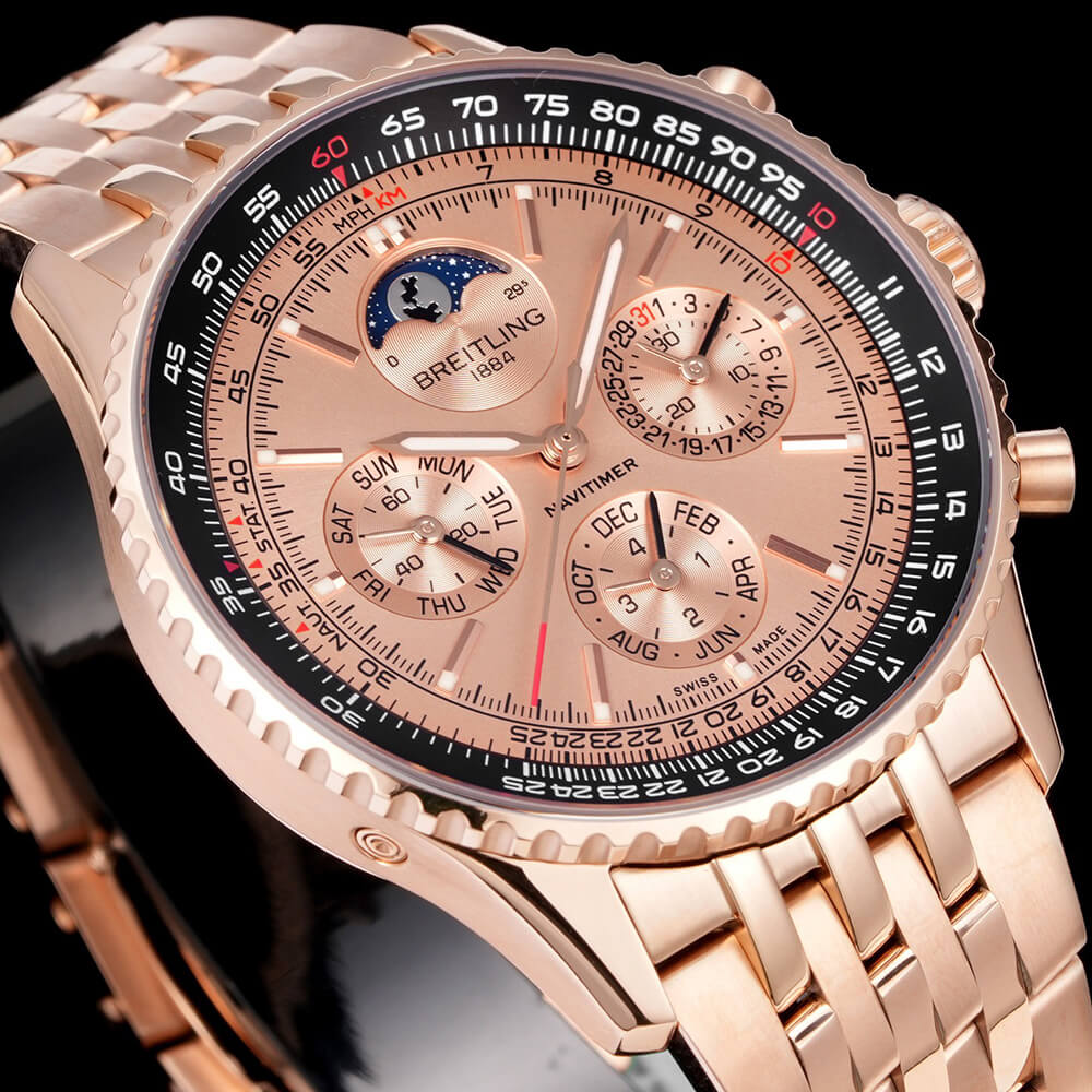 Breitling Navitimer B19 Chronograph 43 Perpetual Calendar 140th Anniversary