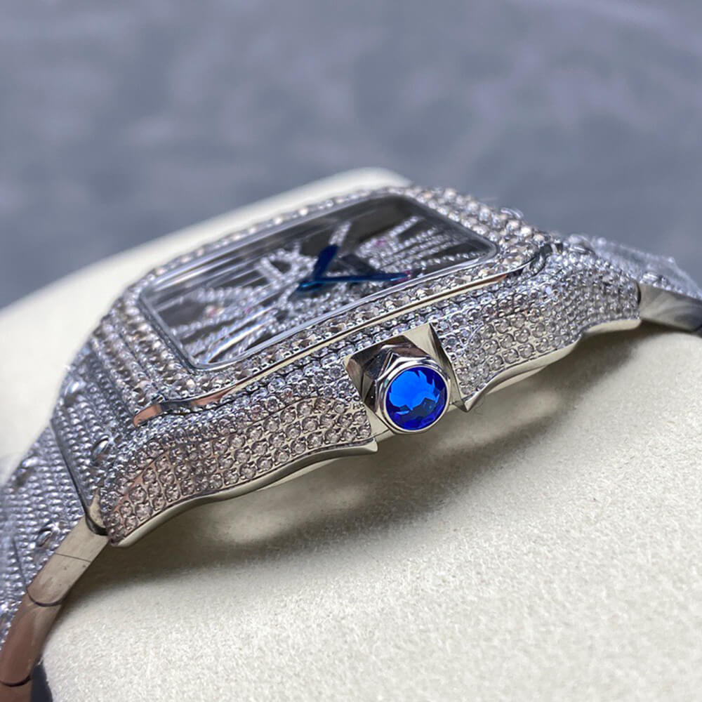 Ca*t1er Santos Skeleton Watch