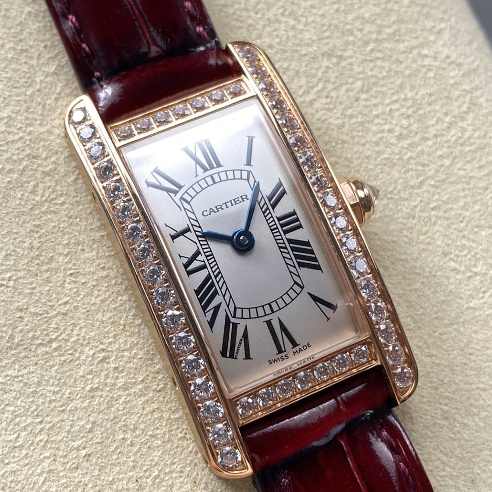 Ca*t1er Tank Americaine watch