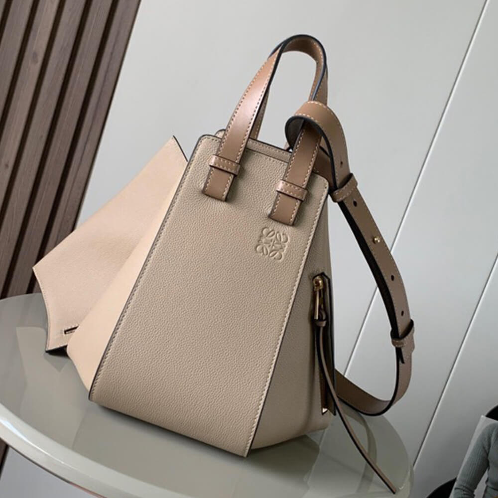 L0ew* Small Hammock bag in soft grained calfskin