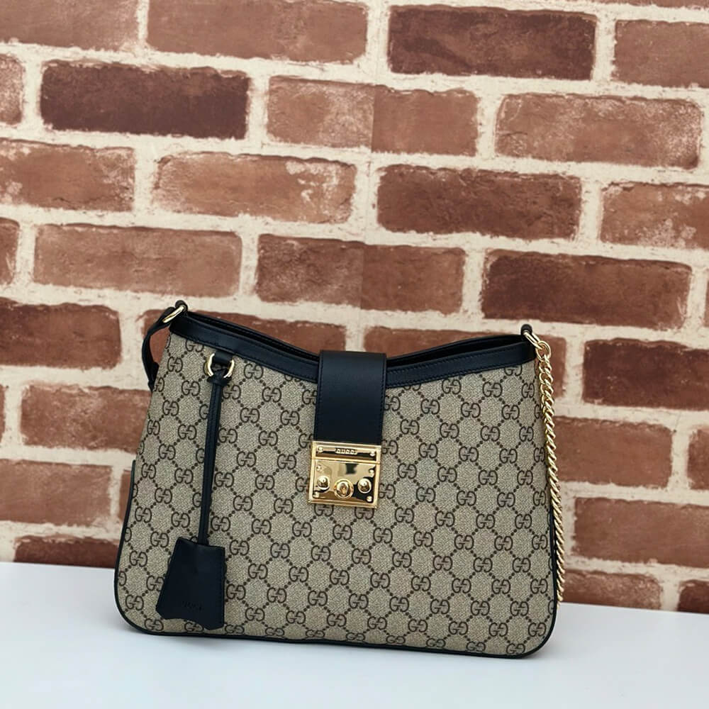 Gvc*1 PADLOCK GG MEDIUM SHOULDER BAG