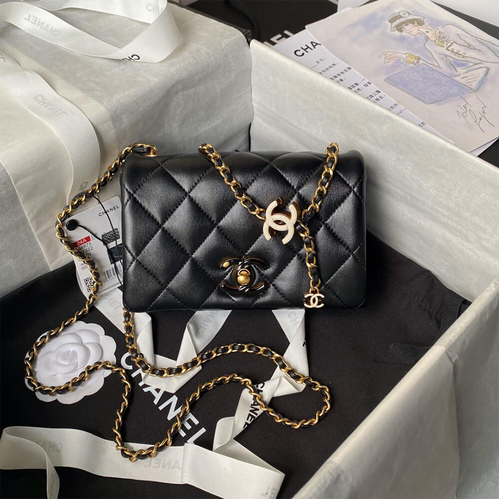Ch**el Mini Flap Bag(high-end grade)