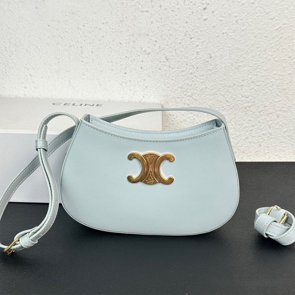 Ce1i*e MEDIUM TILLY BAG in shiny calfskin