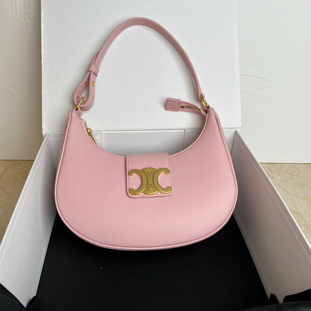Ce1i*e MEDIUM AVA TRIOMPHE BAG in Calfskin(HIGH-END GRADE)
