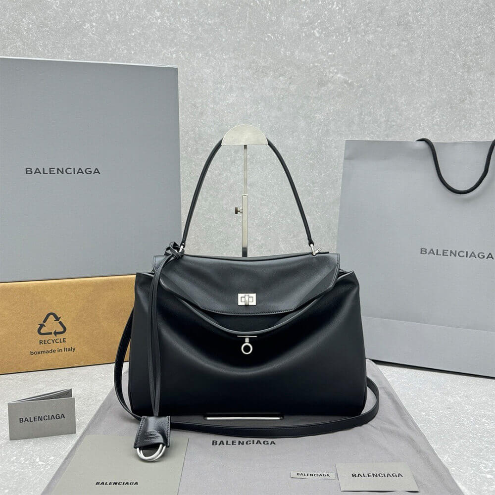 Ba1en*iaga Rodeo Medium Handbag(HIGH-END GRADE)