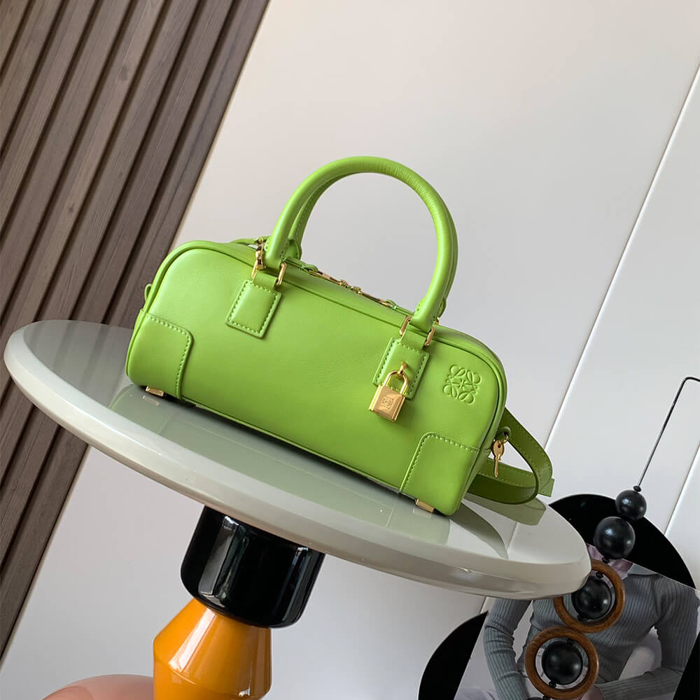 L0ew* Amazona 23 Cropped bag in nappa calfskin(HIGH-END GRADE)
