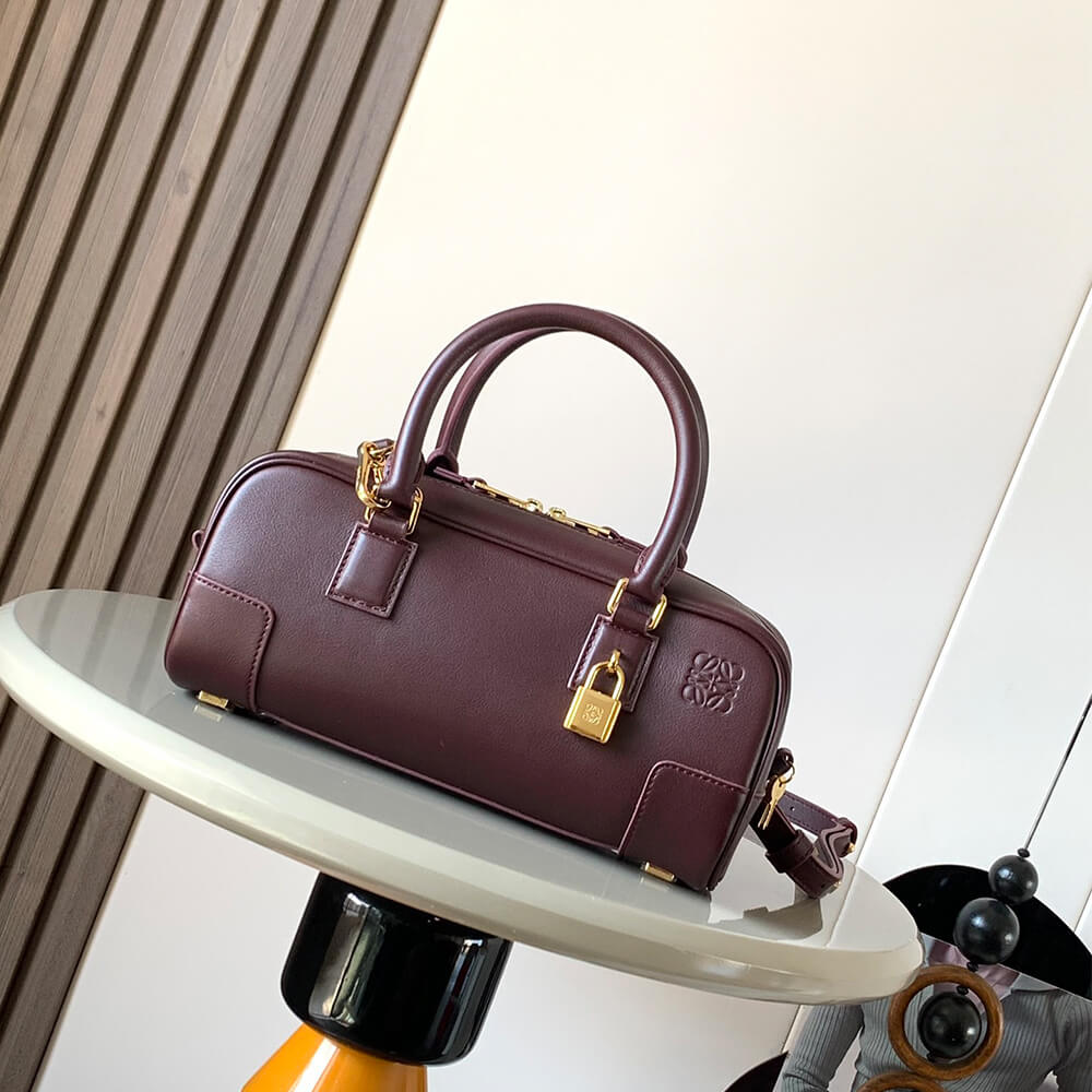 L0ew* Amazona 23 Cropped bag in nappa calfskin(HIGH-END GRADE)