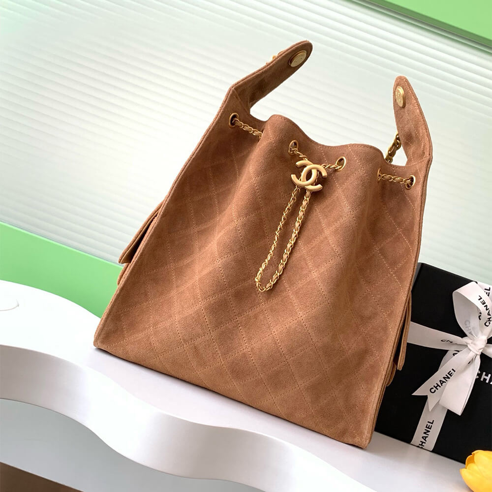 Ch**el 25C LARGE HOBO SUEDE(high-end grade)