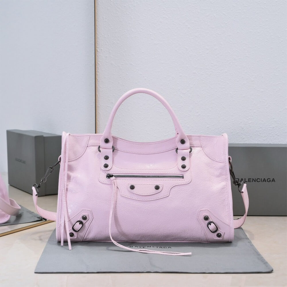 Ba1en*iaga Women’s Le City Bag Medium(HIGH-END GRADE)