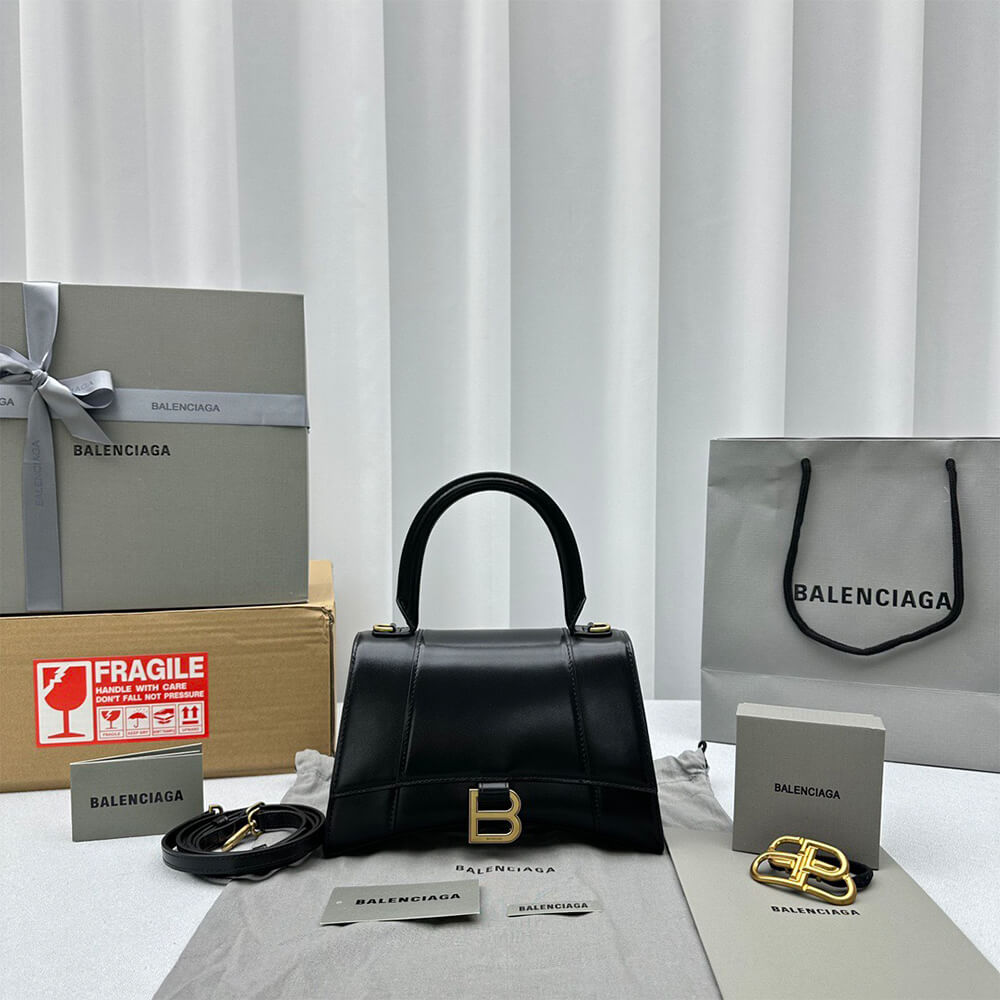 Ba1en*iaga Hourglass Handbag Small(high-end grade)