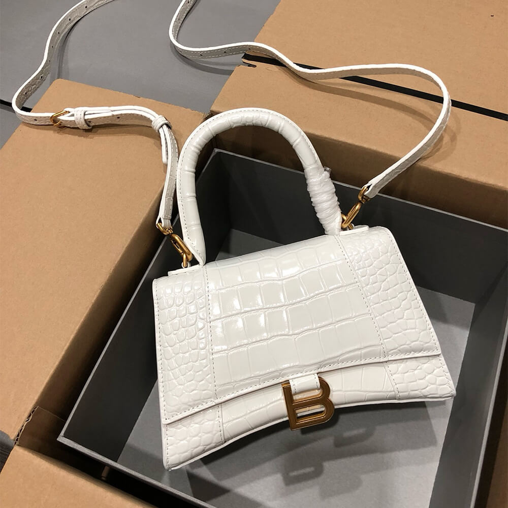 Ba1en*iaga Hourglass Handbag Small(high-end grade)