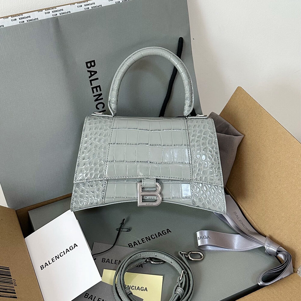 Ba1en*iaga Hourglass Handbag Small(high-end grade)