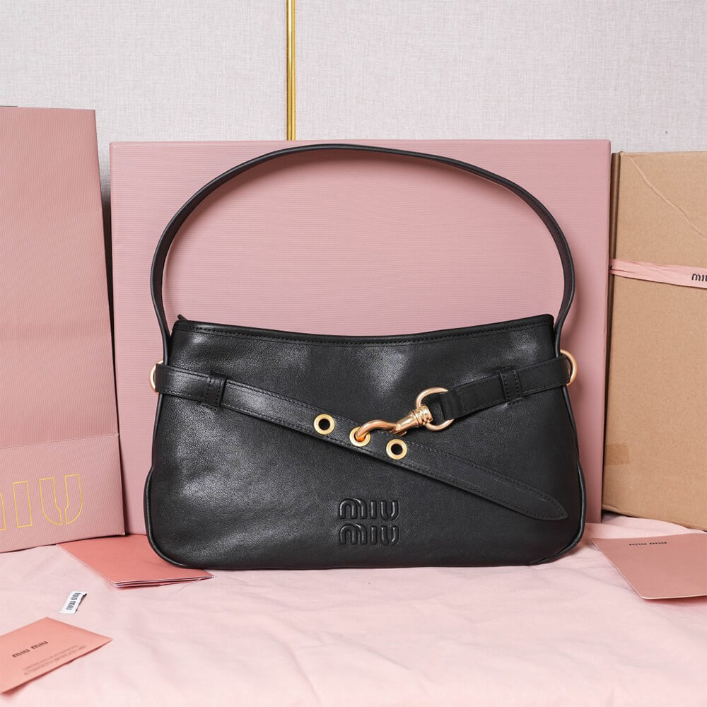 M1um1u Regular Aventure nappa leather bag(HIGH-END GRADE)