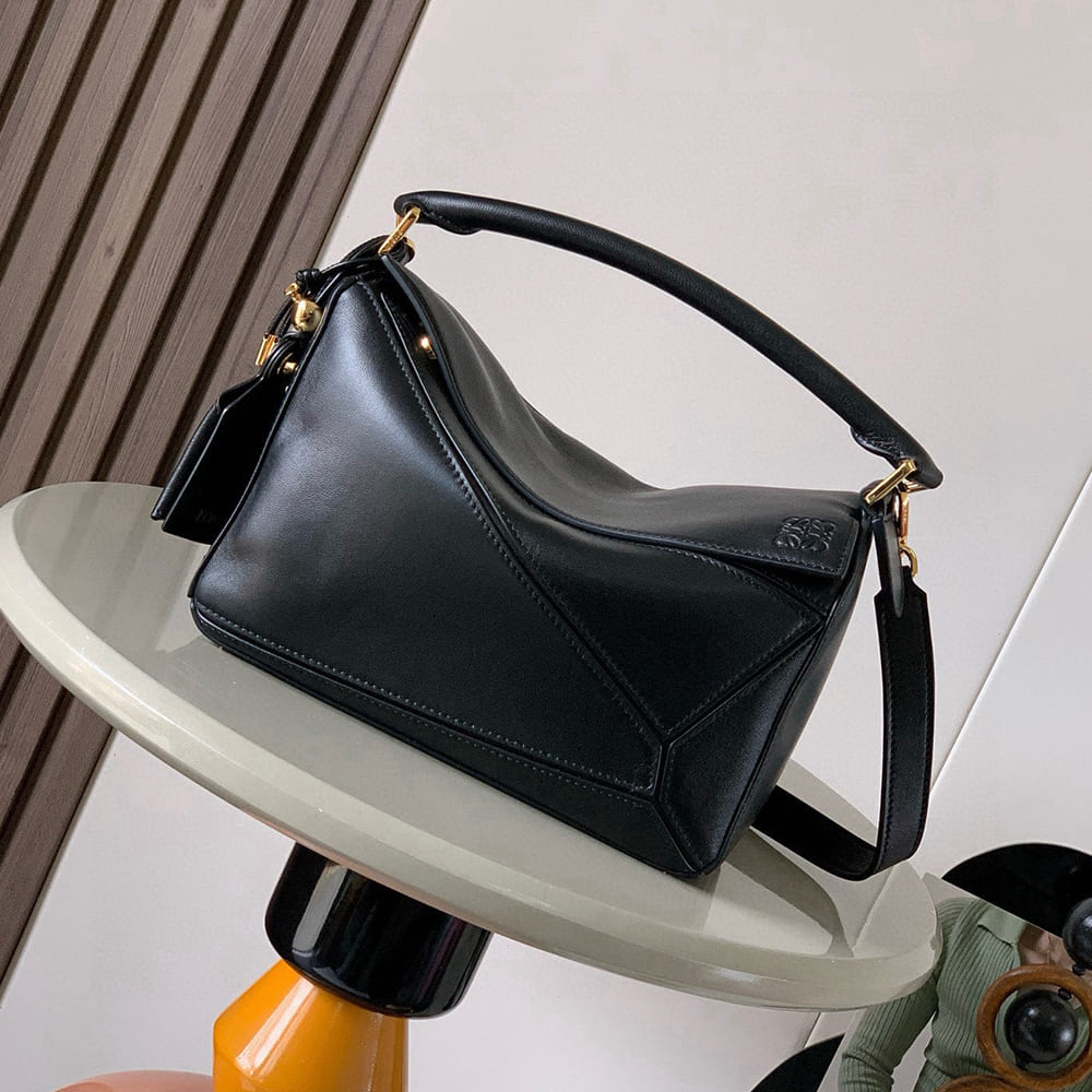 L0ew* Small Featherlight Puzzle bag in nappa lambskin(HIGH-END GRADE)