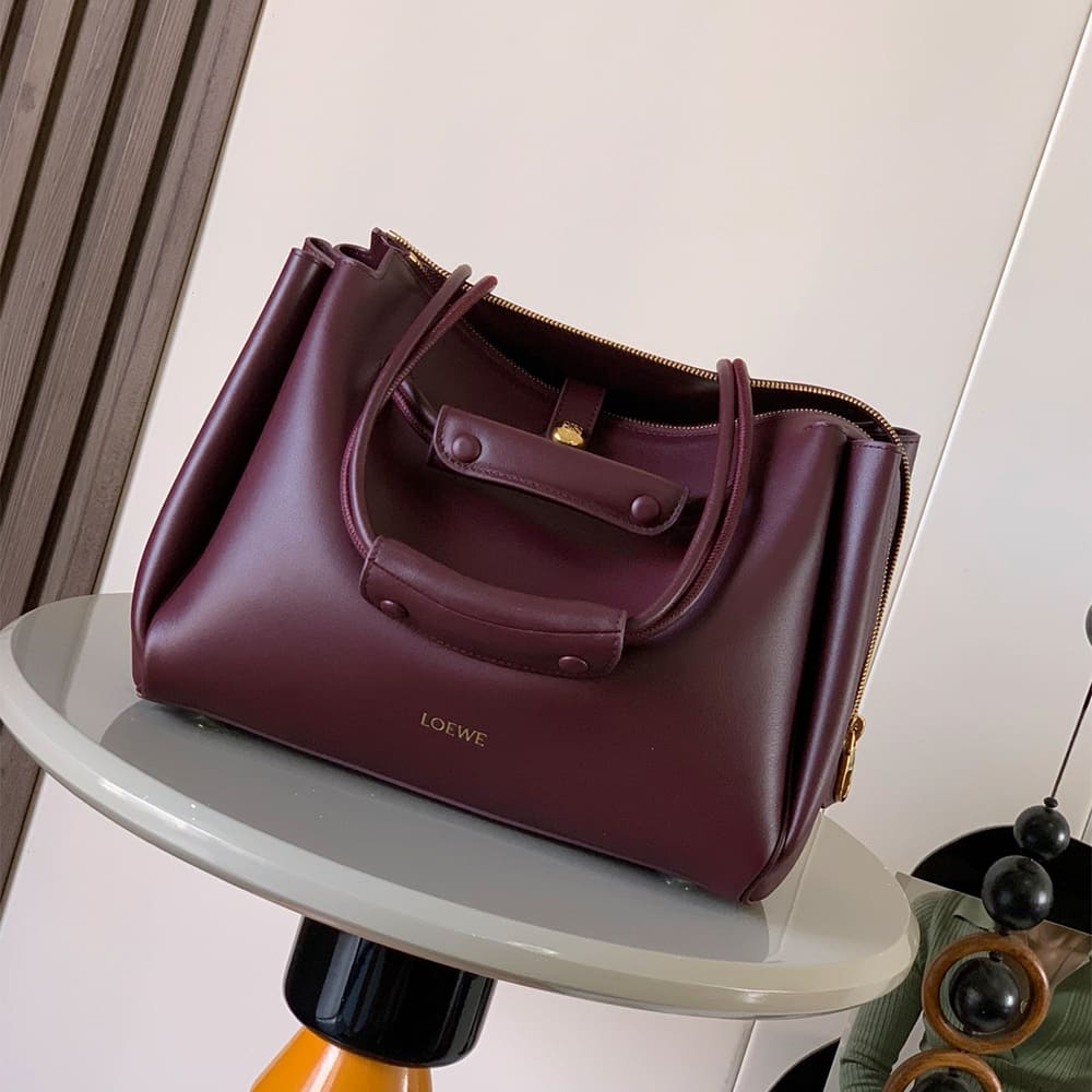 L0ew* Medium Madrid bagin S*pple calfskin(HIGH-END GRADE)