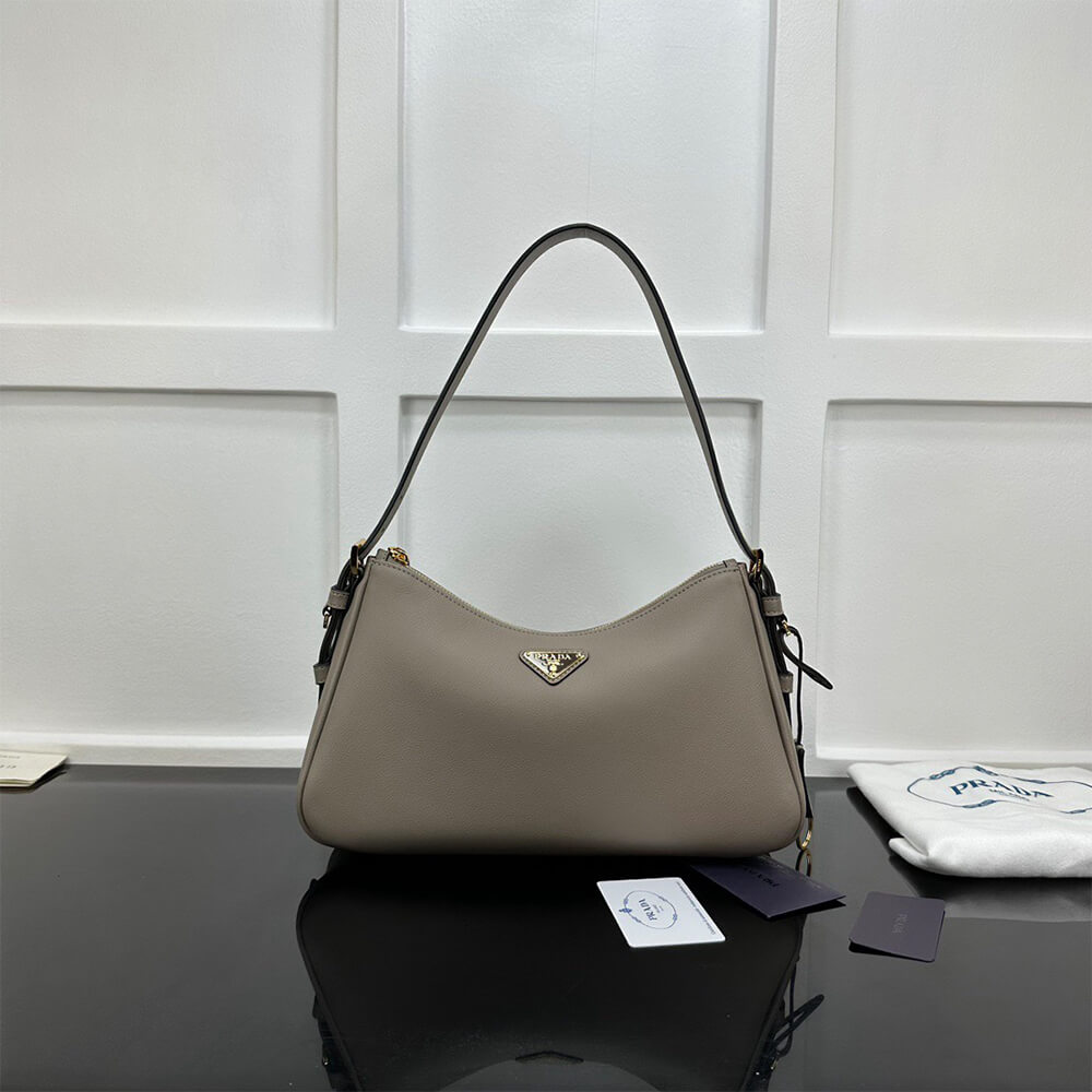 Pra*a Aimee medium leather shoulder bag