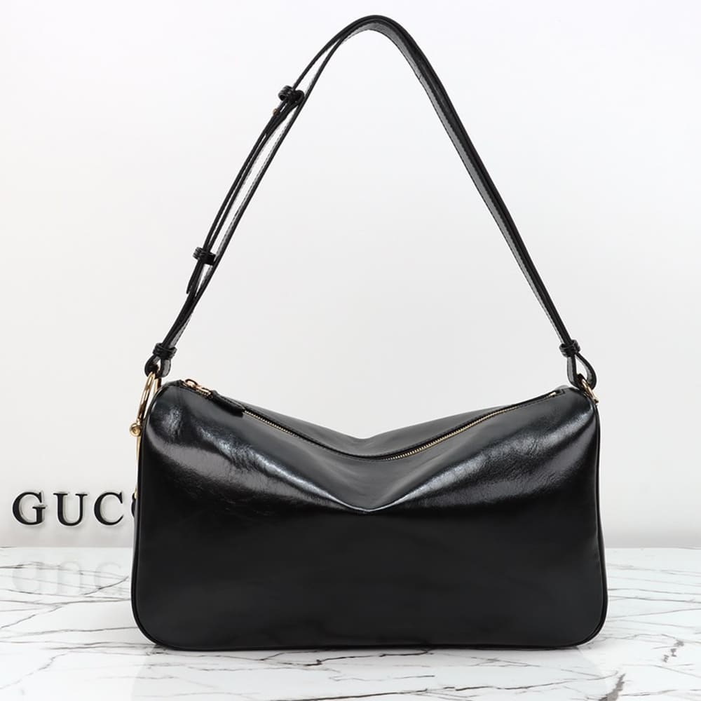 Gvc*1 Half Horsebit large shoulder bag