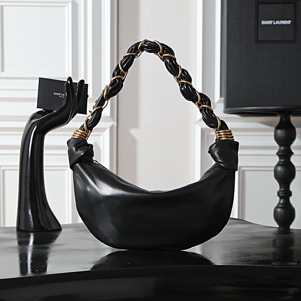 Y51 AMALIA mini hobo in lambskin(HIGH-END GRADE)