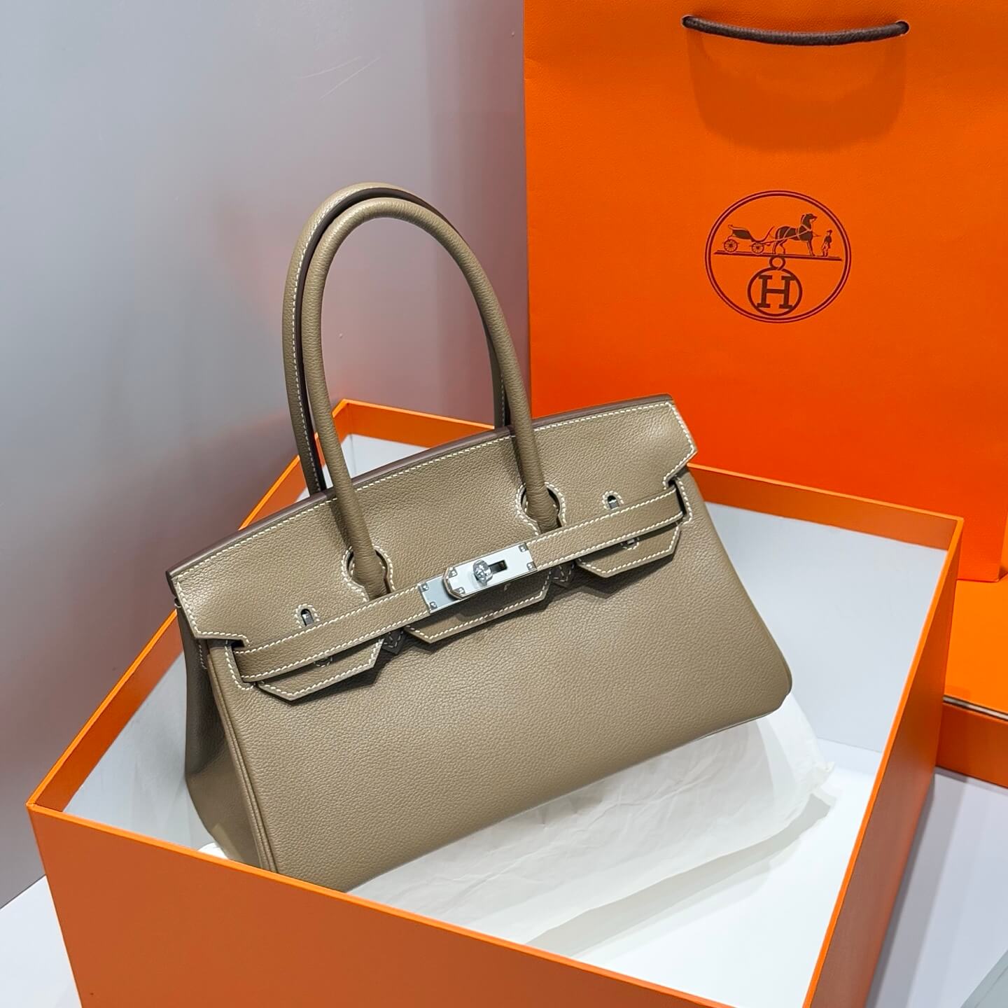 H**me5 Shoulder Birkin Light 29(high-end grade)