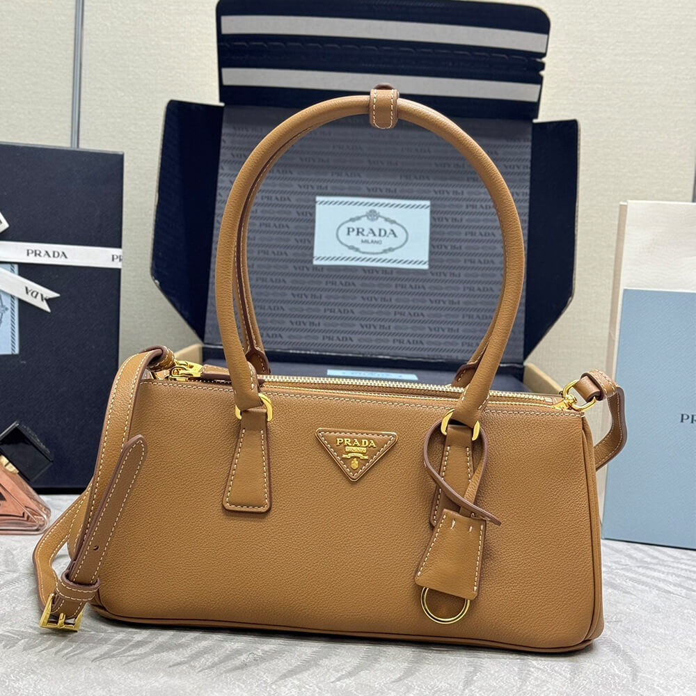 Medium Pra*a Galleria leather bag(HIGH-END GRADE)