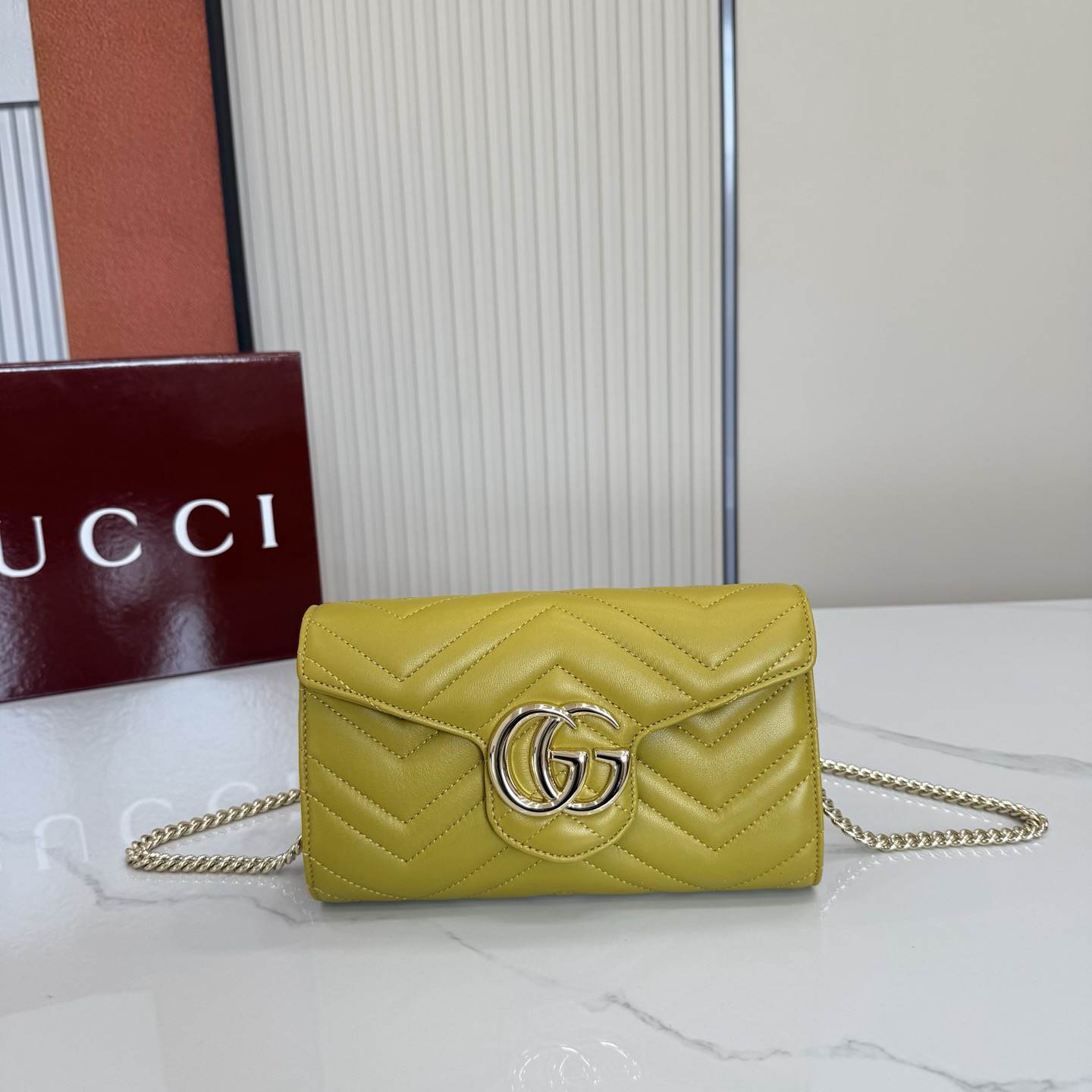 GG Marmont Chain Wallet