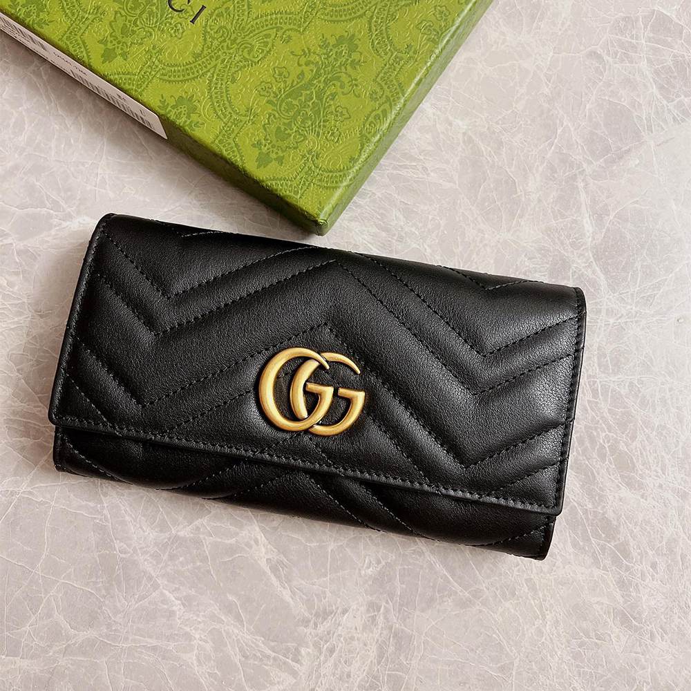 GG Marmont Long Wallet