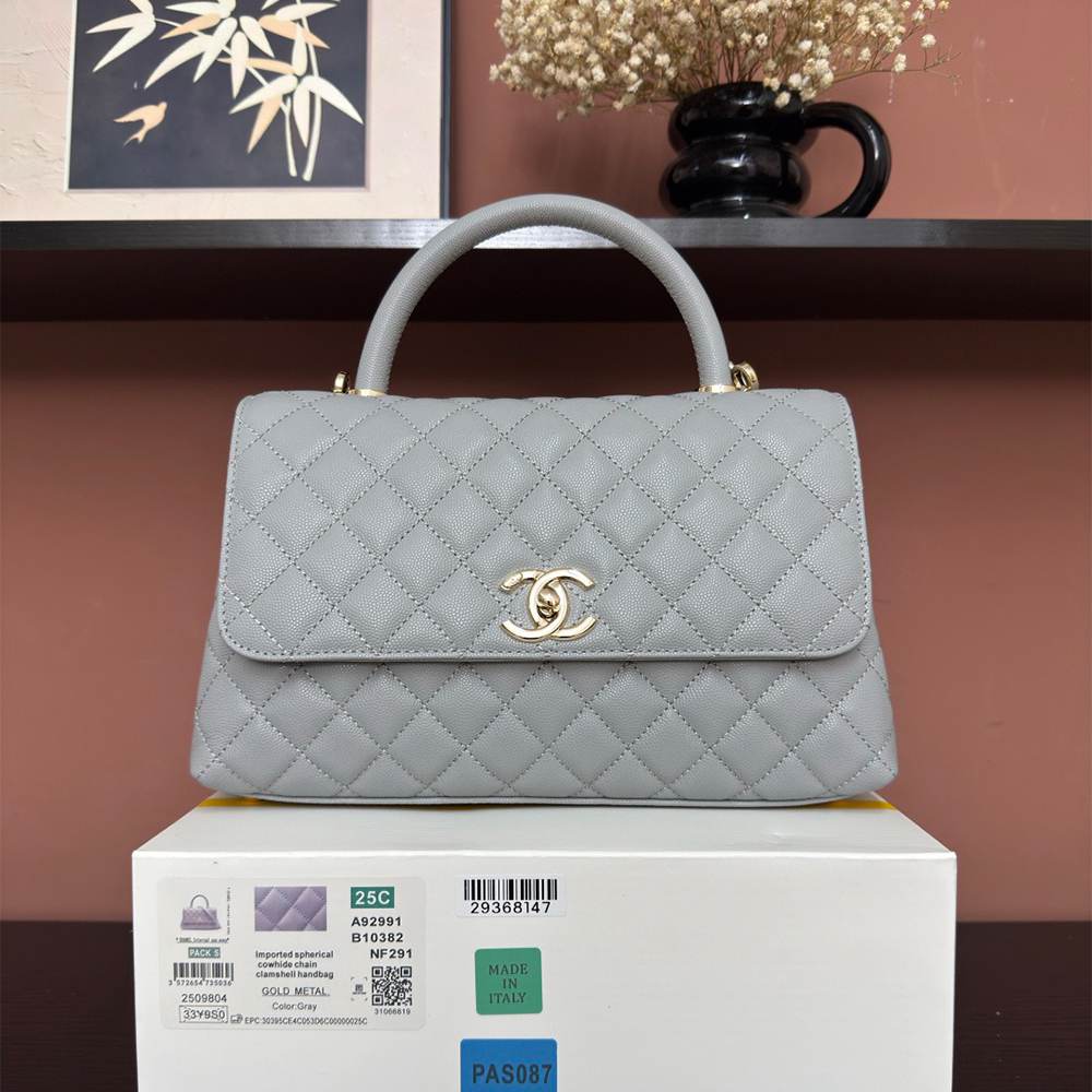 Ch**el Large Coco Handle Flap Shoulder Bag