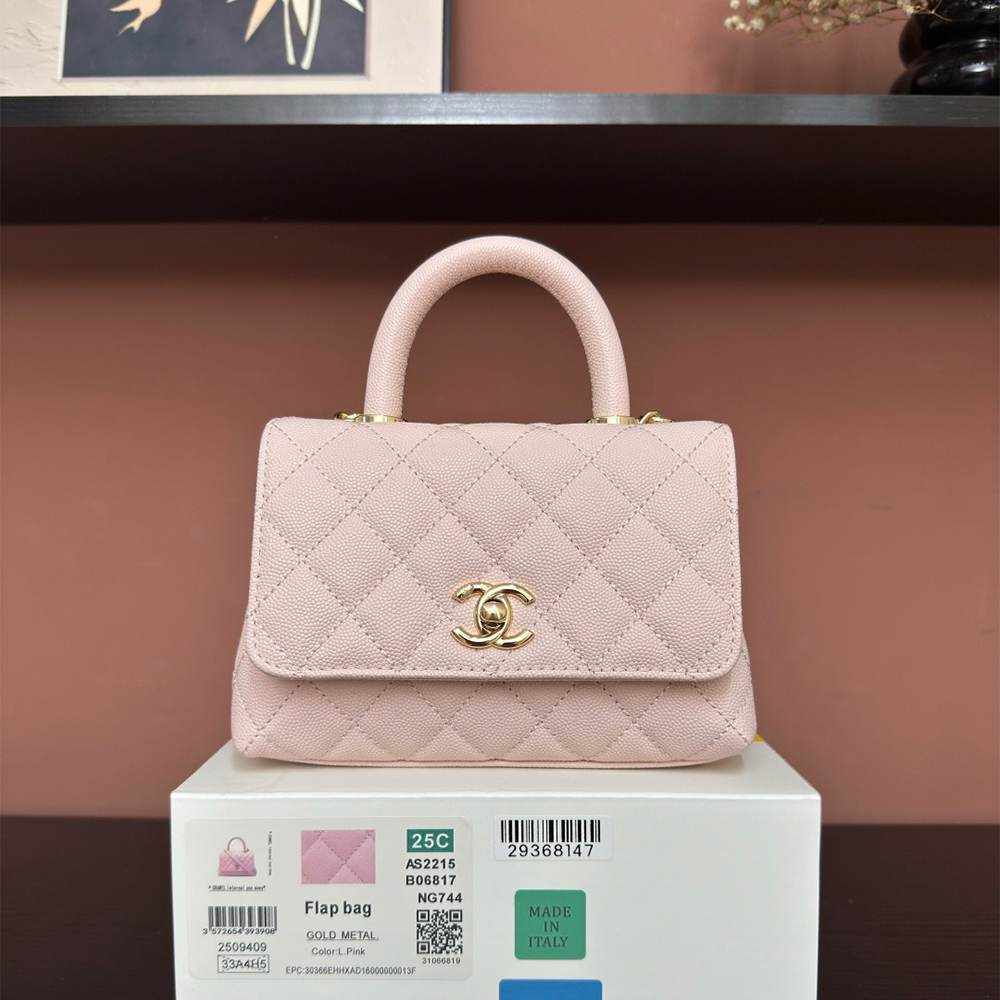 Ch**el Coco handle flap shoulder bag Mini