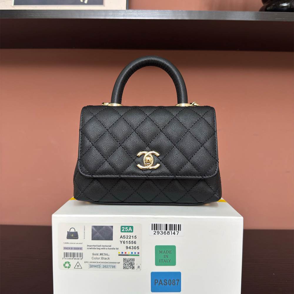 Ch**el Coco handle flap shoulder bag Mini