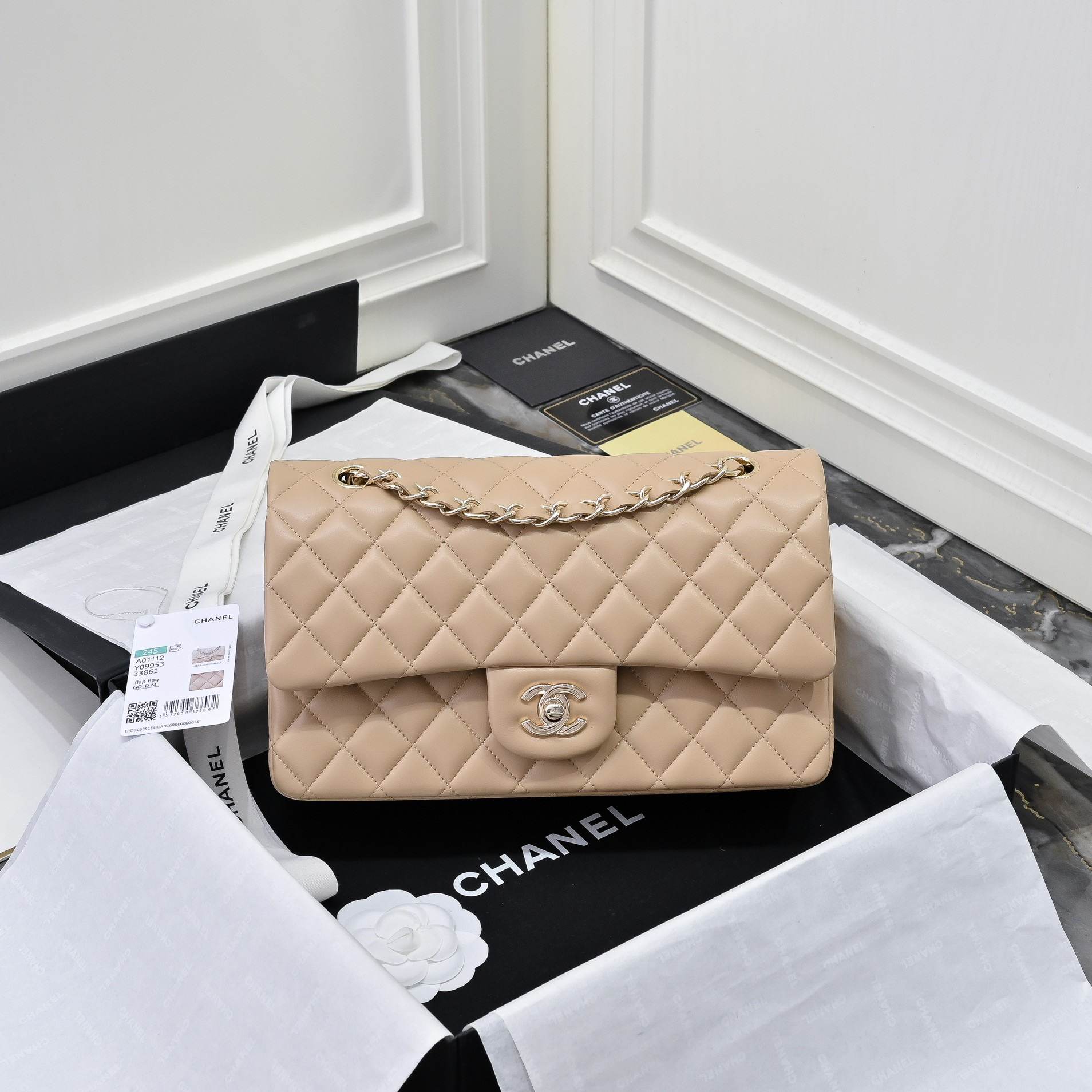 Ch**el Classic 11.12 Handbag(HIGH-END GRADE)