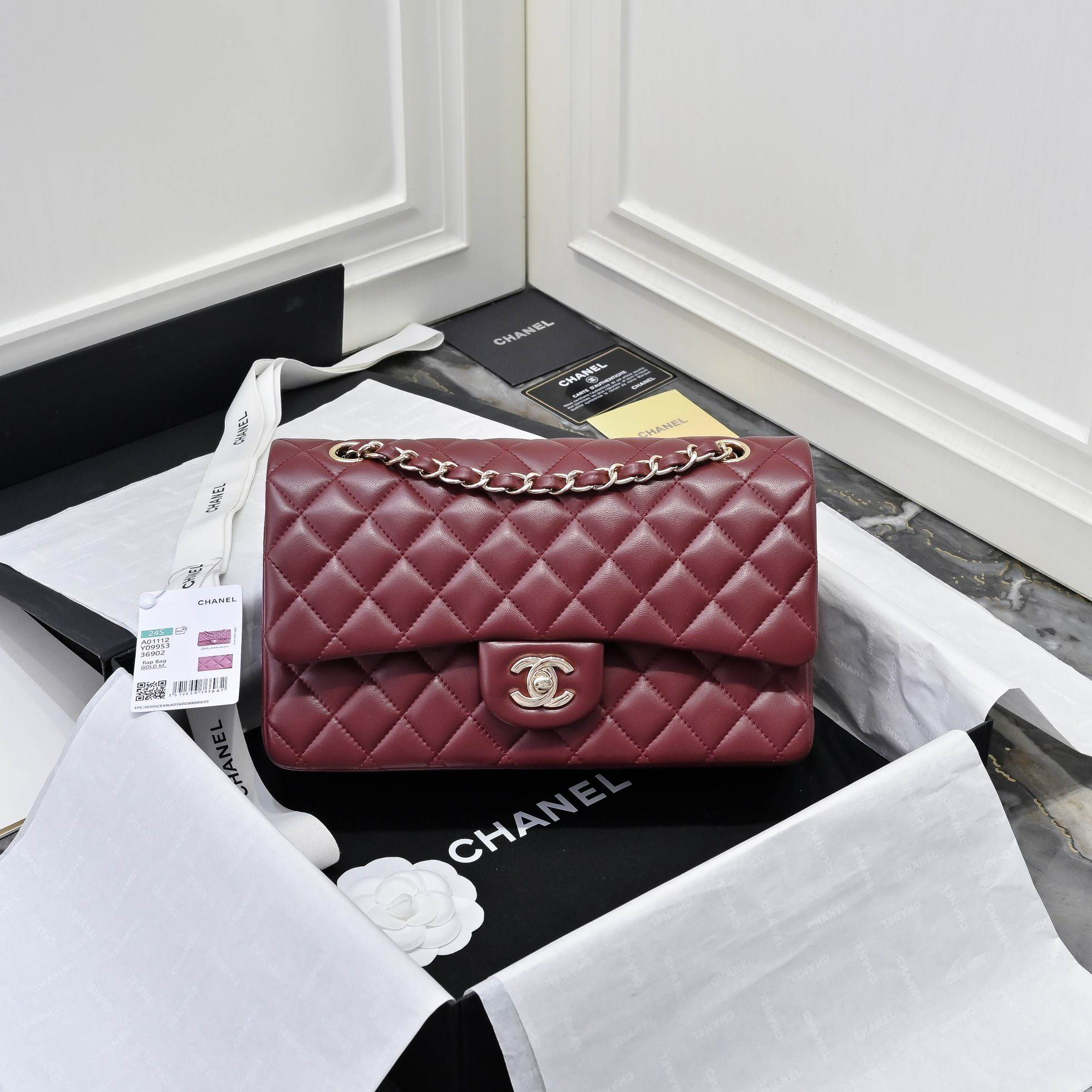 Ch**el Classic 11.12 Handbag(HIGH-END GRADE)