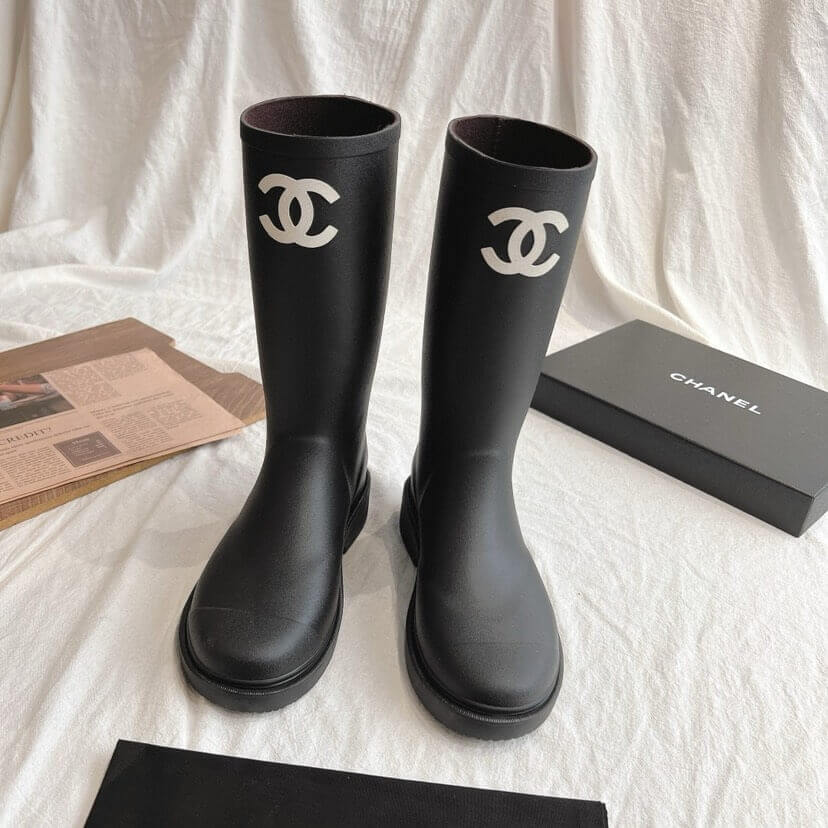 Ch**el long rain boots