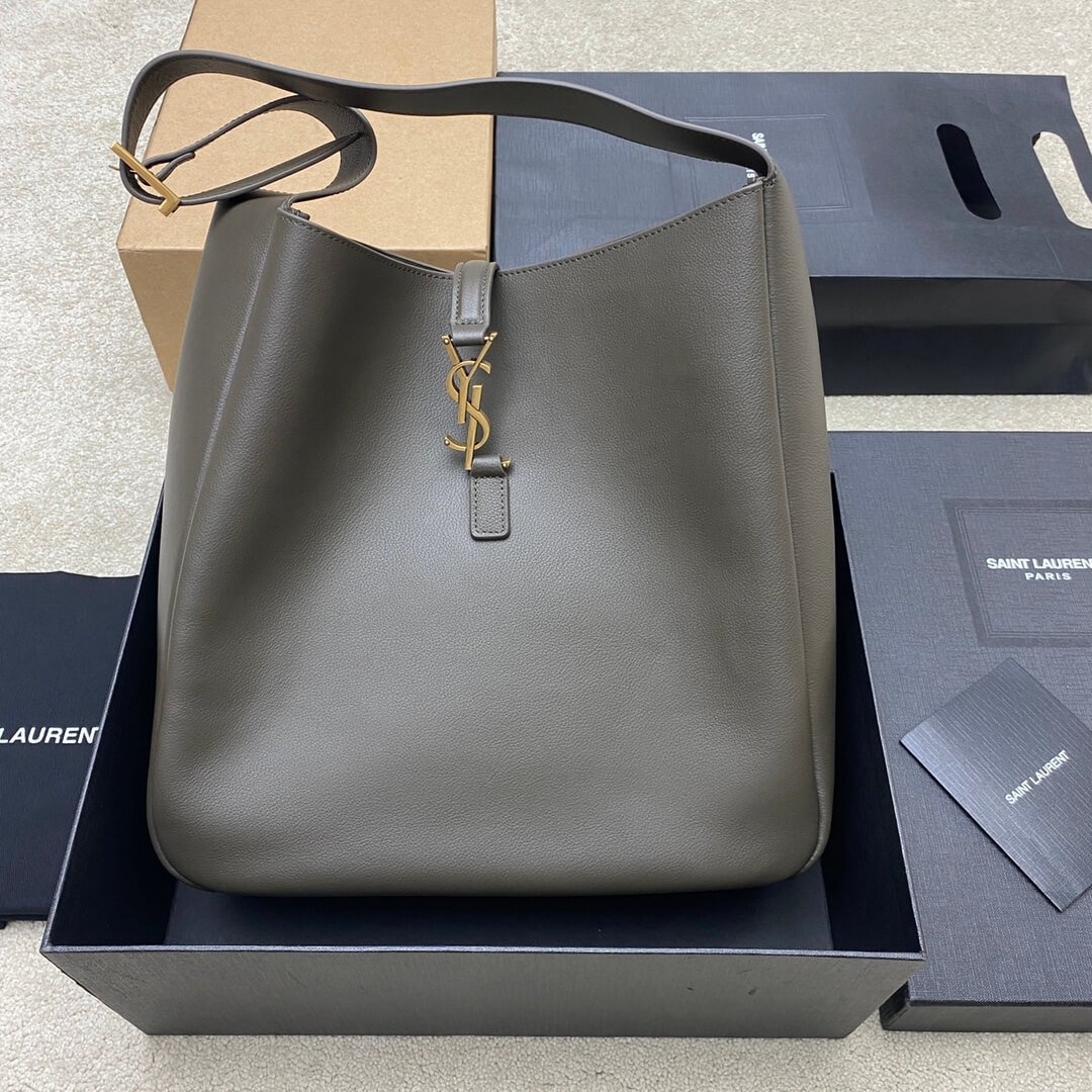 Y51 LE 5 À 7 large soft leather bag