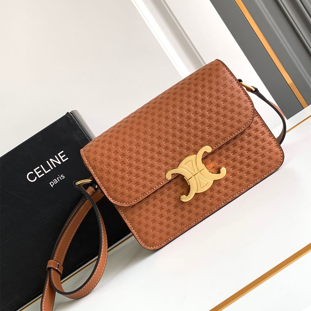Ce1i*e TEEN TRIOMPHE handbag(HIGH-END GRADE)