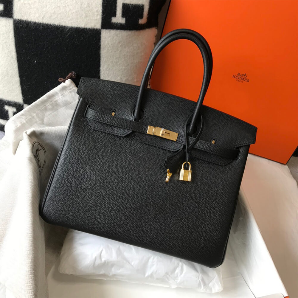H**me5 Black Birkin 35