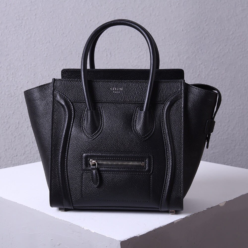ce1i*e micro lU*gage handbag in calfskin