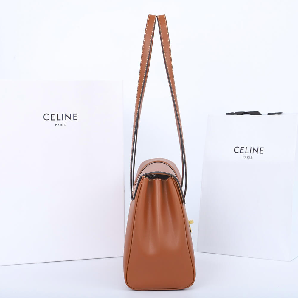Ce1i*e Medium Soft 16 Bag in Calfskin(HIGH-END GRADE)