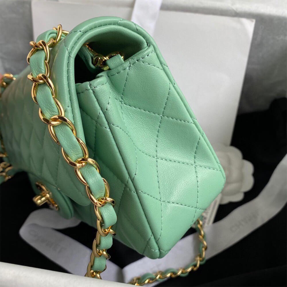 Ch**el MINI FLAP BAG