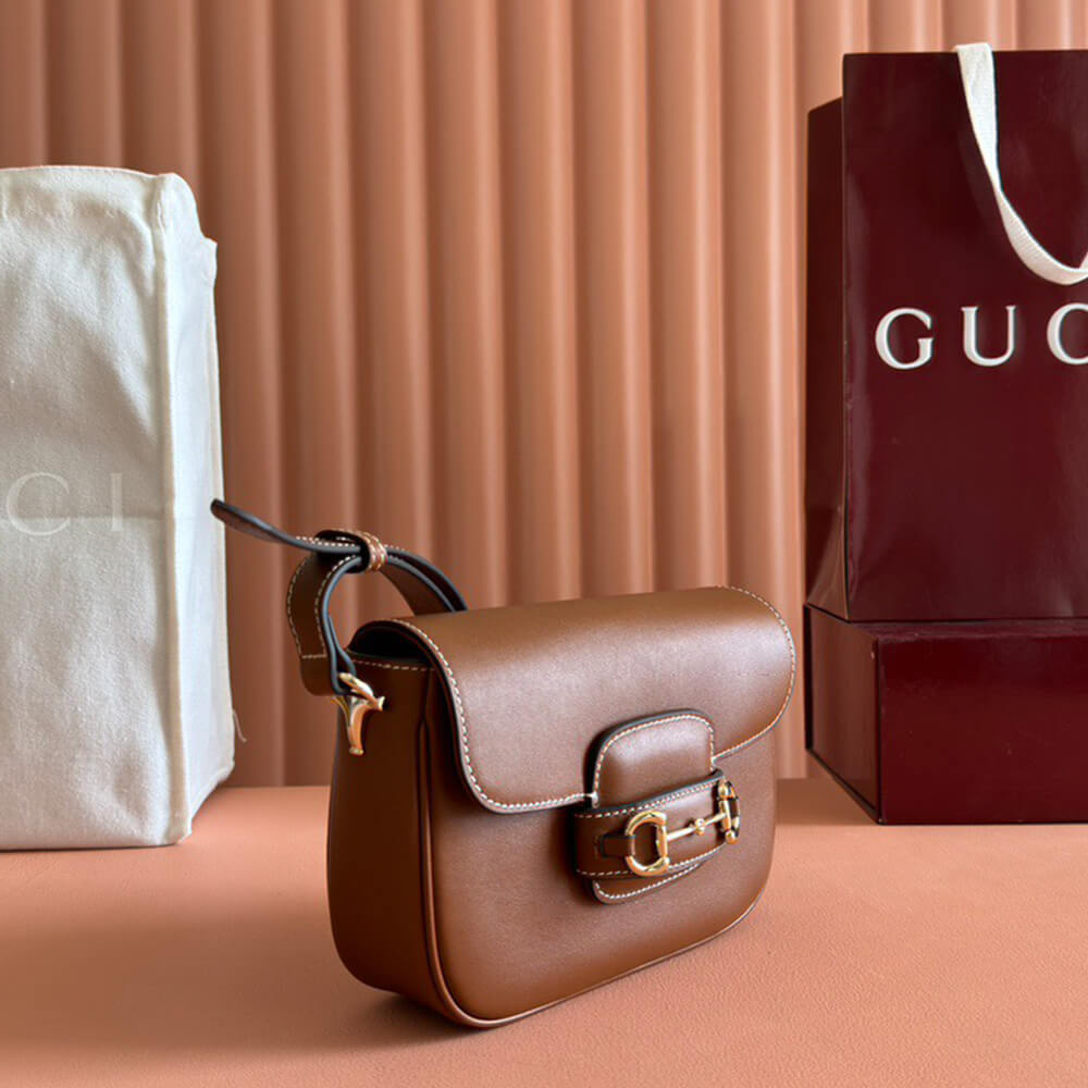 Gvc*1 Horsebit 1955 Soft small shoulder bag