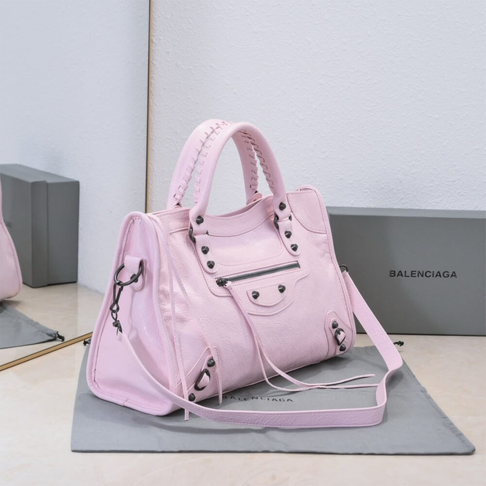 Ba1en*iaga Women’s Le City Bag Medium(HIGH-END GRADE)