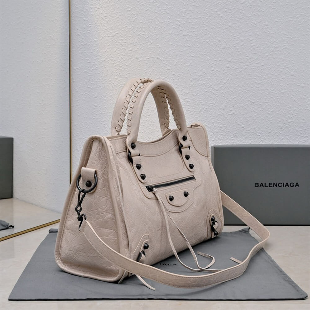Ba1en*iaga Women’s Le City Bag Medium(HIGH-END GRADE)