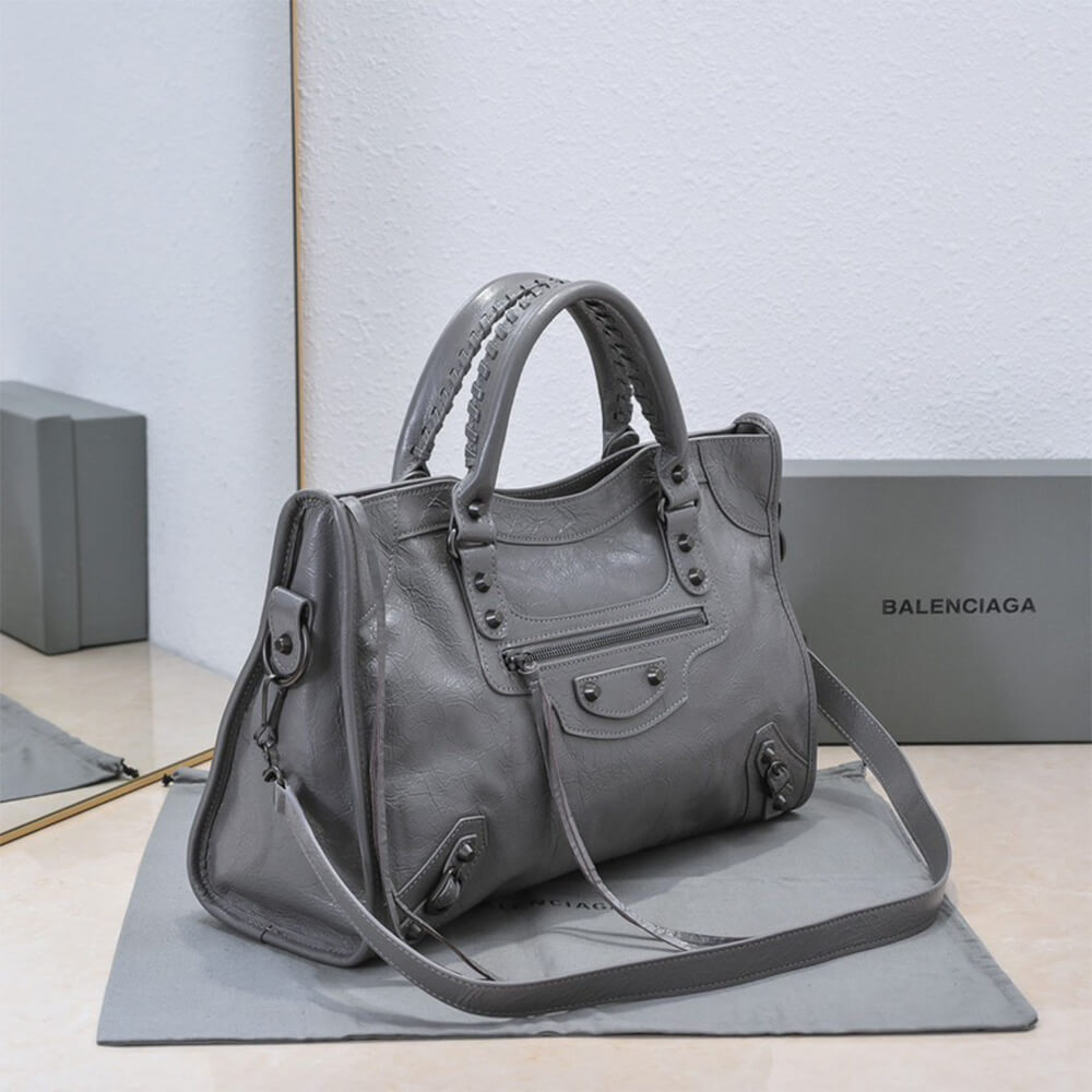 Ba1en*iaga Women’s Le City Bag Medium(HIGH-END GRADE)