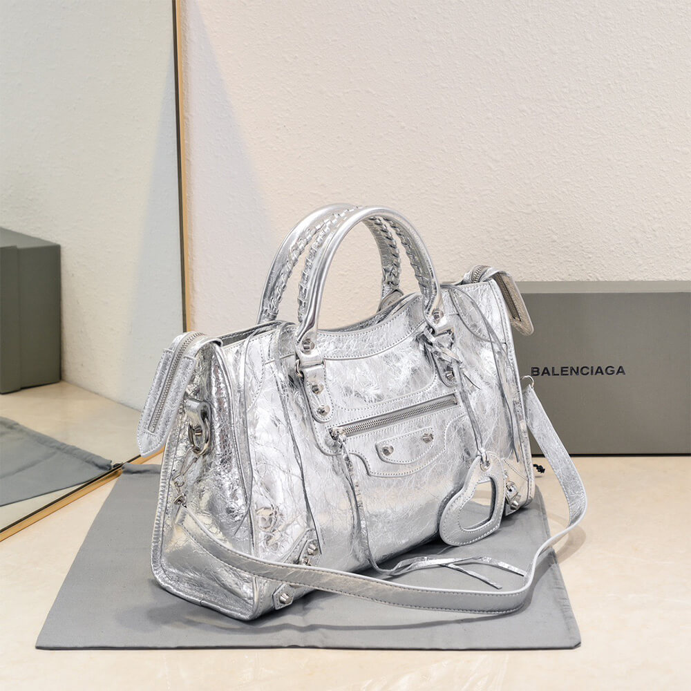 Ba1en*iaga Women’s Le City Bag Medium(HIGH-END GRADE)