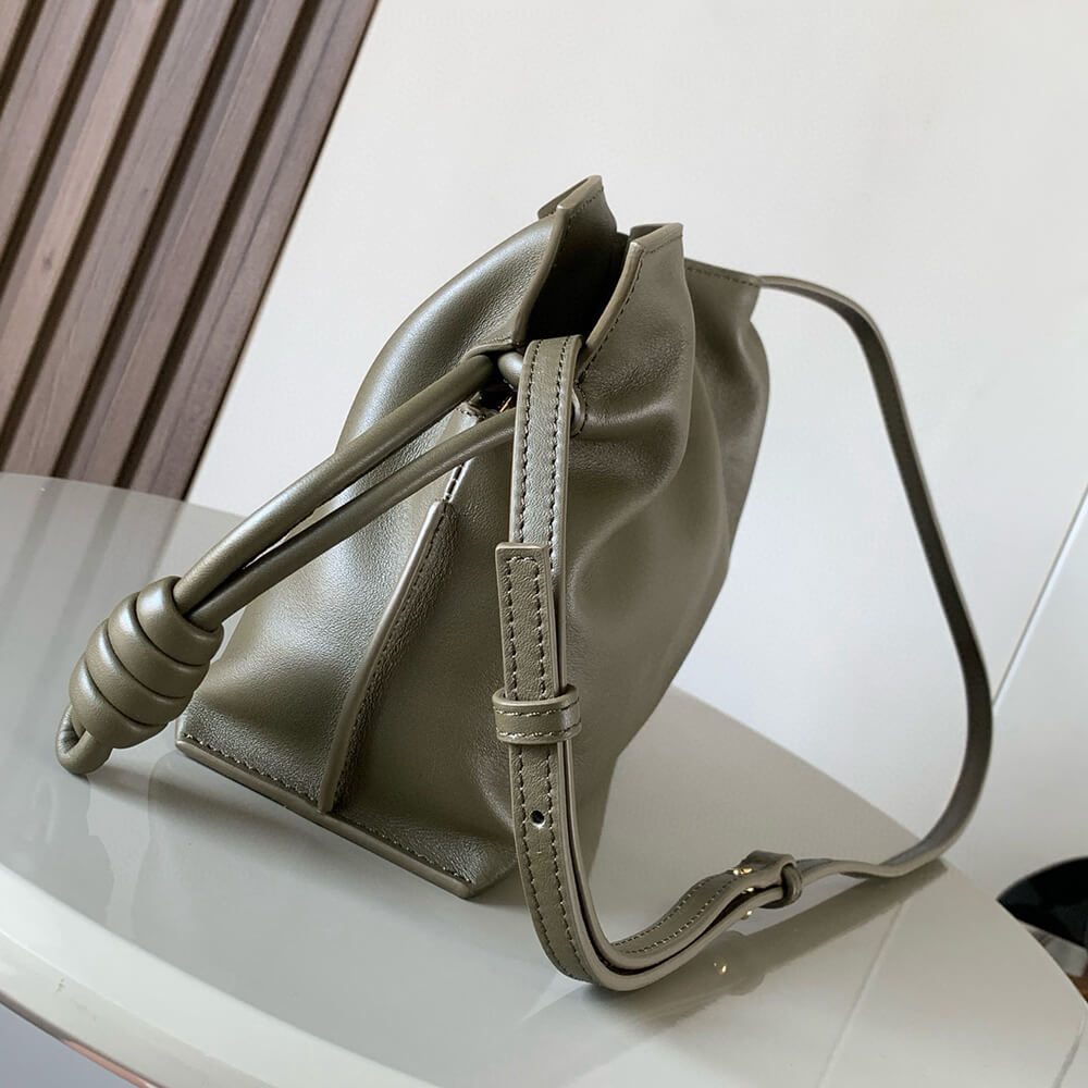 L0ew* Mini Flamenco clutch in nappa calfskin(HIGH-END GRADE)