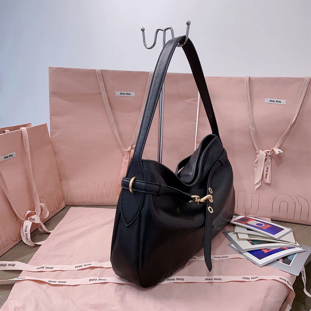 M1um1u Medium Aventure nappa leather bag(HIGH-END GRADE)